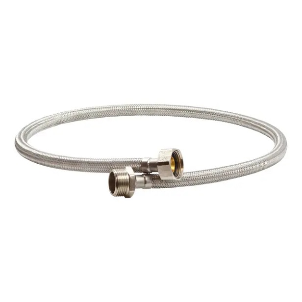 RWC One Metre Long Expansion Vessel Hose 3/4" M x F Plumb Spares Direct